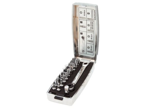 KS Tools 918.4520, Pipenøkkel, 20 stykker, Sølv, Kromvanadiumstål, 320 g