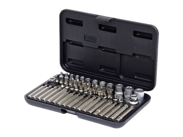 KS Tools 911.4305, Pistorasiasarja, 57 pää(t), Terästä, 2 kg