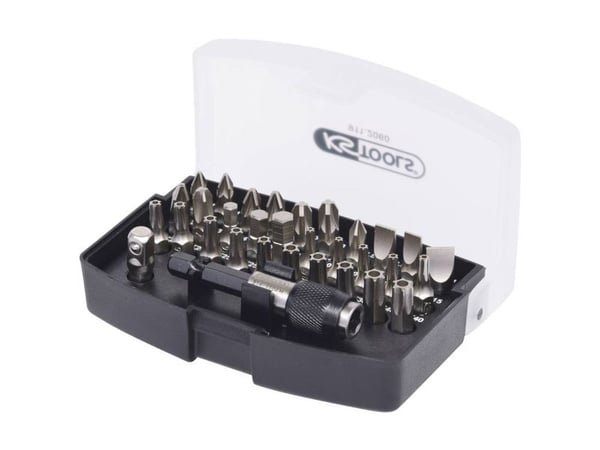 KS Tools 911.2060, 32 stykker, Nickel, DIN 3126, ISO 1173 - C 6,3, 25 mm, 300 g, 25,4 / 4 mm (1 / 4")