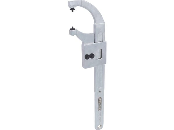 KS Tools 517.1329, Kromvanadiumstål, DIN 1810 Form B, 360 mm, 4,5 mm, 840 g