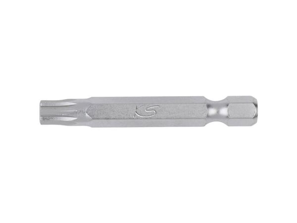 KS Tools 911.2707, Nickel, DIN 3126, ISO 1173 - E 6,3, 50 mm, 10 g, 25,4 / 4 mm (1 / 4"), Hexagonal