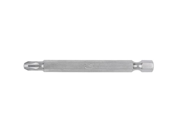 KS Tools 911.7527, 1 stykker, Pozidriv, PZ 1, Stål, DIN 3126, ISO 1173 - E 6,3, 75 mm