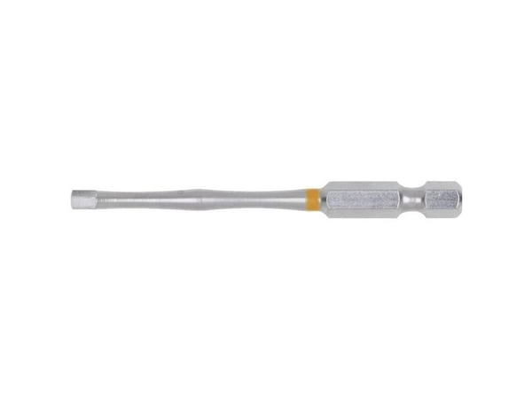 KS Tools 918.3450, Hex (metrisk), Nickel, DIN 3126, ISO 1173 - C 6,3, 75 mm, 20 g, 25,4 / 4 mm (1 / 4")