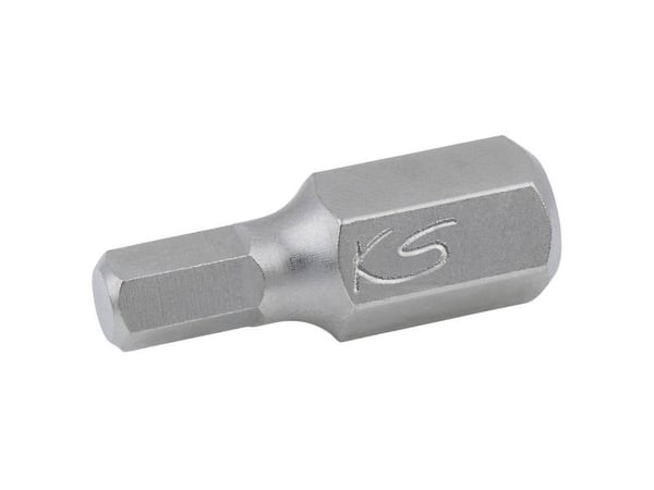 KS Tools 930.1004, 1 stykker, Hex (metrisk), 4 mm, Nickel, Stål, 30 mm, 40 g