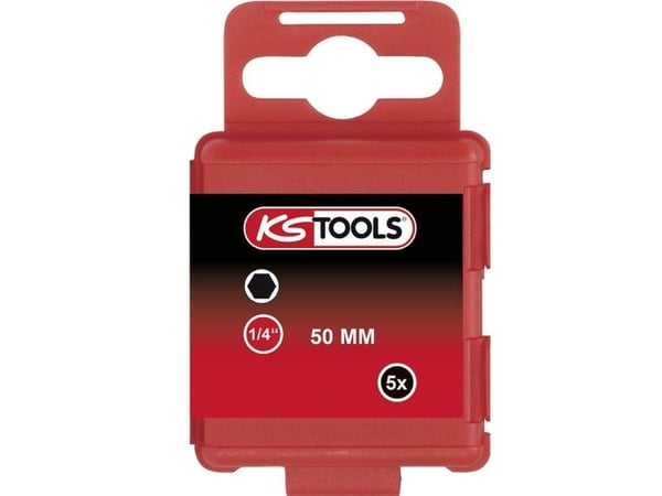 KS Tools 911.2801 Kuusiokantapala 5 kpl