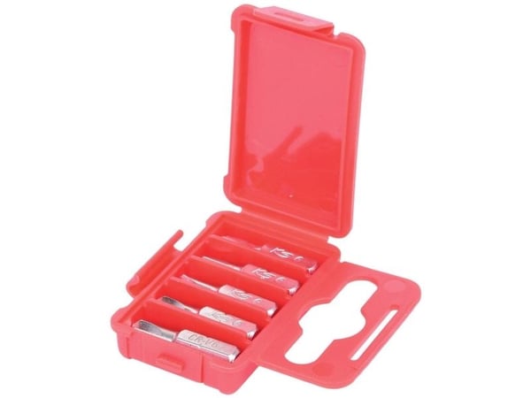 KS Tools 911.2902, Nikkeli, DIN 3126, ISO 1173 - C 6,3, 25 mm, 40 g, 25,4 / 4 mm (1 / 4"), Kahdeksankulmainen
