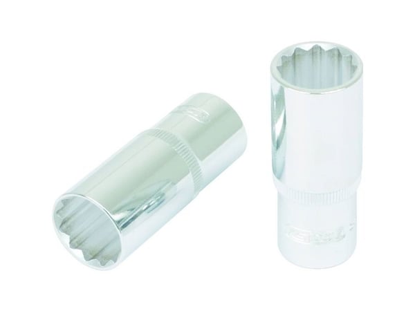 KS Tools 918.5349, Stikkontakt, Imperisk, 1 hoder, Kromvanadiumstål, DIN 3120, ISO 1174, DIN 3124, ISO 2725-1, 82 mm