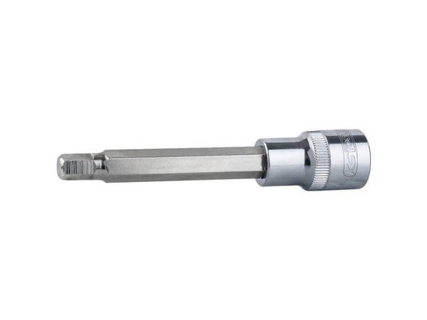 KS Tools 918.3914, Stikkontakt, 3/8", Metrisk, 1 hoder, 4 mm, Kromvanadiumstål