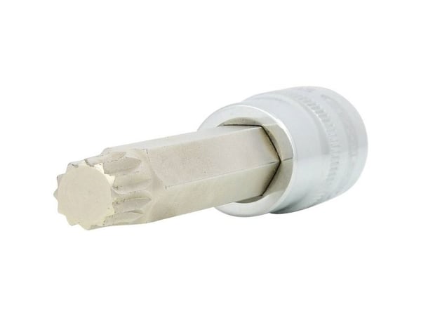 KS Tools 918.1695, Stikkontakt, 1/2", Metrisk, 1 hoder, M12, Kromvanadiumstål