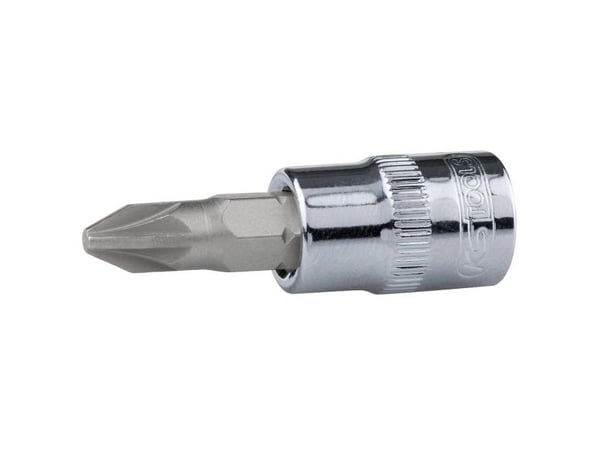 KS Tools 918.1437, Stikkontakt, 1/4", Metrisk, 1 hoder, Kromvanadiumstål, PZ3