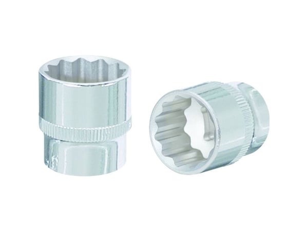 KS TOOLS 3/8" CHROMEplus 12-punkts stikkontakt, 16mm (918.3716)