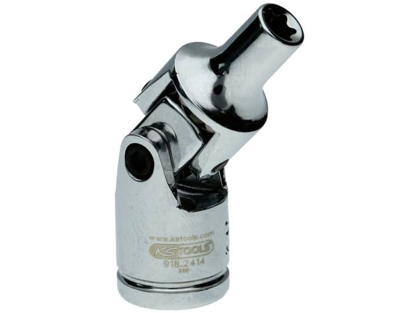 KS Tools 918.2414, Uttag, 1/4", 1 huvuden, Kromvanadinstål, DIN 3120, ISO 1174, 25 g