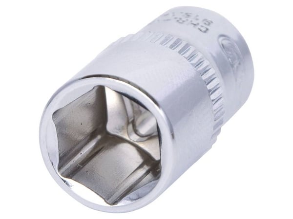 KS Tools 918.1410, Stikkontakt, 1/4", Metrisk, 1 hoder, 10 mm, Kromvanadiumstål