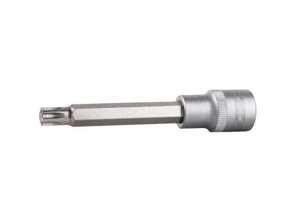 KS Tools 911.4554, Stikkontakt, 1/2", 1 hoder, Kromvanadiumstål, DIN 3120, ISO 1174, 110 mm