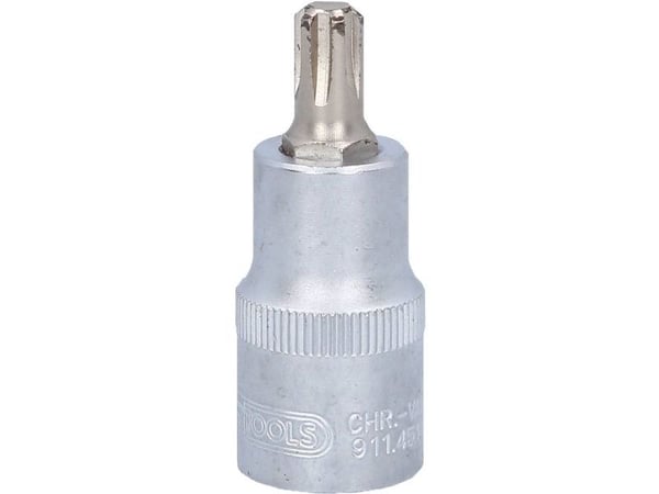 KS Tools 911.4514, Stikkontakt, 1/2", 1 hoder, Kromvanadiumstål, 74 g