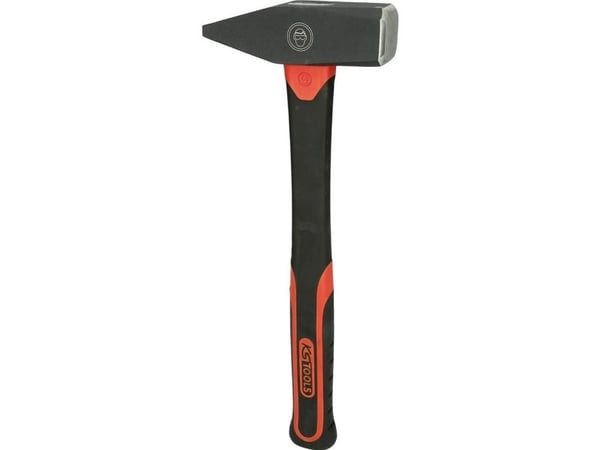 KS Tools 142.1404, Korshammare, stål, glasfiber, svart, 38 cm, 1,88 kg