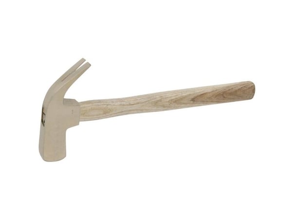 KS Tools 963.2152, Klohammer, Aluminiumsbronse, Tre, 34 cm, 640 g, 500 g