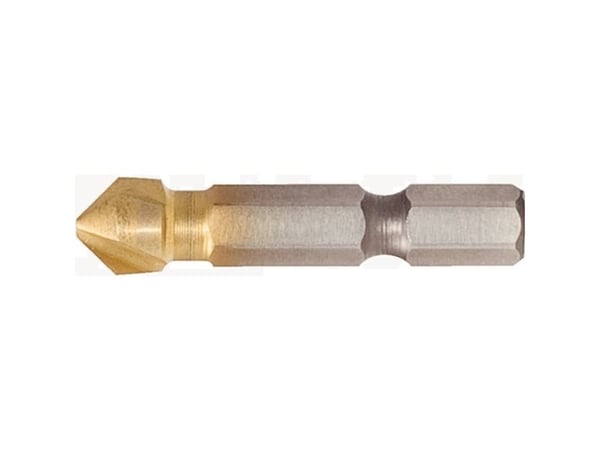 KS Tools 336.0326, Drill, Avgradingsborebit, Høyrehåndsrotasjon, 6,3 mm, 45 mm, Ikke-jernholdig metall, Myk metall, Stål