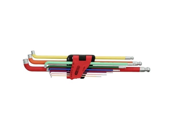 KS Tools 151.4430, 9 kpl, Terästä, Kromi, DIN ISO 2936, 560 g