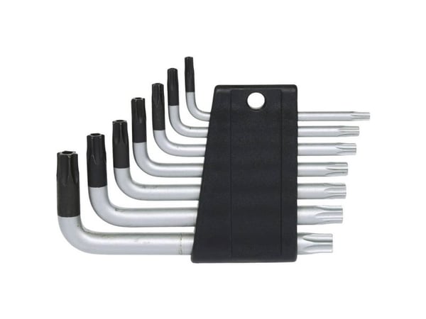 KS Tools 151.4150, L-torx-nøkkel, Metallisk, Kromvanadiumstål, 100 g, 7 stykker