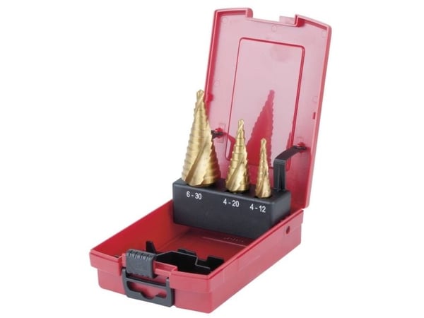 KS Tools 330.2424, Drill, Drill bit set, Høyrehåndsrotasjon, 118°, Titanium-Coated High-Speed Steel (HSS-TiN), Gull