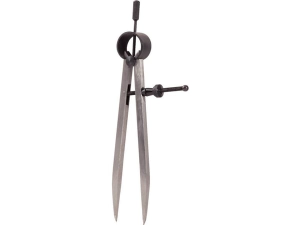 KS Tools spetslinjal/spetszirkel 3000406 verktygsstål