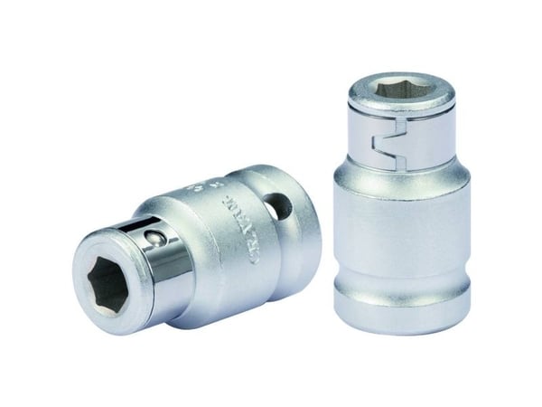 KS Tools 911.4351, Stikkontakt, 1/2", 1 hoder, Kromvanadiumstål, DIN 3120, ISO 1174, 25 g