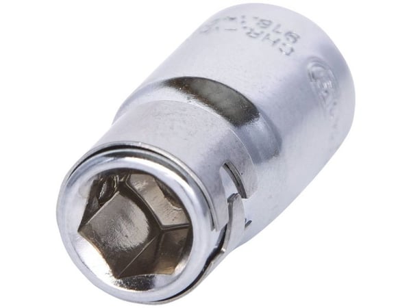 KS Tools 918.1422, Stikkontakt, 1 hoder, Kromvanadiumstål, DIN 3120, ISO 1174