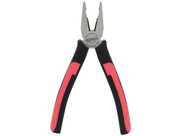 KS Tools 115.2101, Stål, Svart, Rød, 160 mm, 195 g, B07QVR94NW