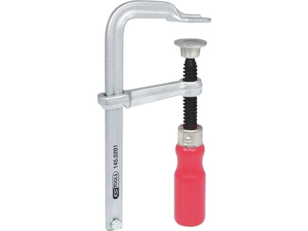 KS TOOLS skruklemme i stål, 50x100mm (145.0201)