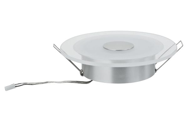 Paulmann 925.43, Indbygget lysplade, 3 pære(r ), LED, 18 W, 3000 K, Aluminium