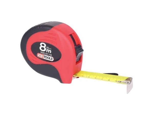 KS Tools 300.0116 / 3000116 målebånd 8 m båndstål