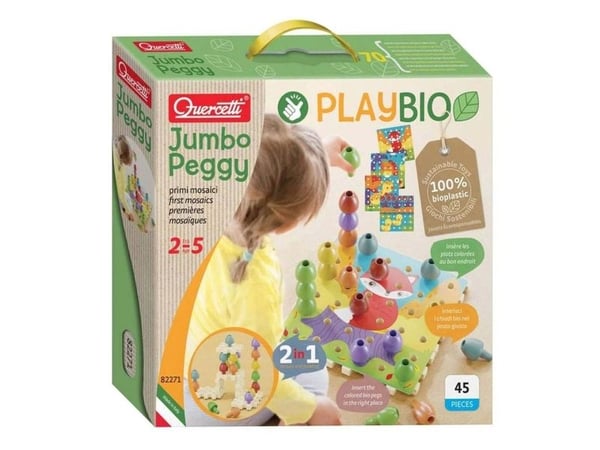 Quercetti rakentaminen Playbio Tecno Jumbo