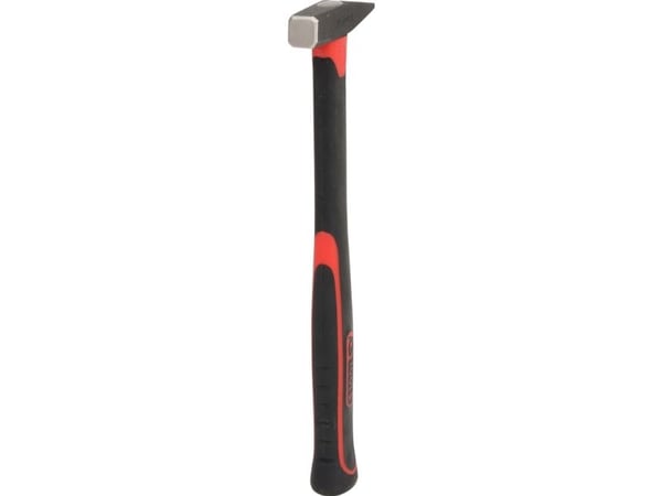 KS Tools 142.1311, Klinkehammer, Stål, Fiberglass, Svart, 26 cm, 180 g