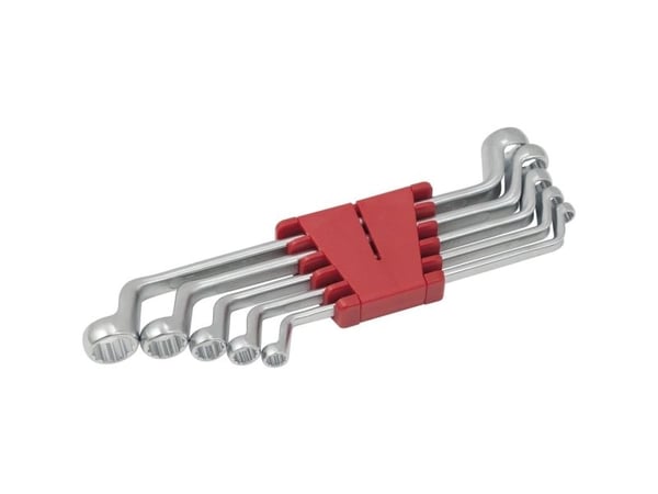 KS Tools 517.0295, Kromivanadiiniteräs, Harmaa, 8x9,10x11,12x13,16x17,18x19, 760 g, 5 kpl