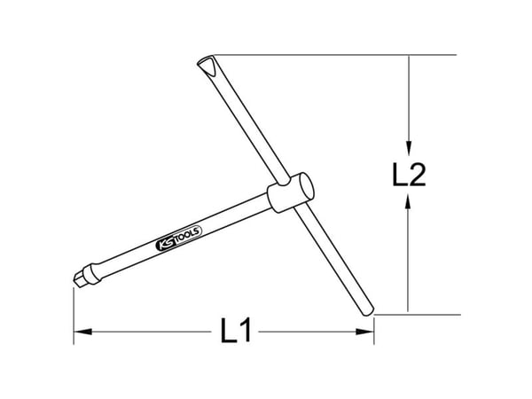 KS Tools 963.3462, DIN 3120, ISO 1174, DIN 3122, ISO 3315, 850 g