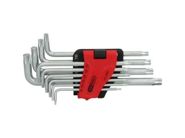 KS Tools 151.4880, Spoiler-torx, Metallisk, Stål, Kromfarget, 325 g, 10 stykker