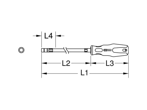 KS Tools 911.1172, 614 mm