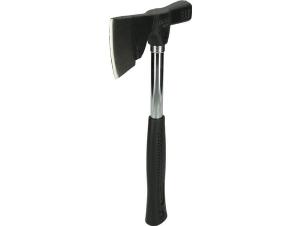 KS Tools 140.2004, Enkel øks, Øks for kutting, 1 stykker, Stål, Svart, 330 mm