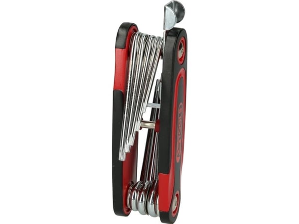 KS Tools 158.3510, Spoiler-torx, Metallisk, Kromvanadiumstål, 300 g, 8 stykker