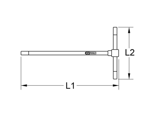 KS Tools 158.5148, 34 cm, 805 g