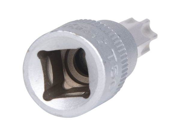 KS Tools 911.3884, Stikkontakt, 3/8", Metrisk, 1 hoder, T50, Kromvanadiumstål
