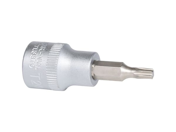 KS Tools 911.3870, Stikkontakt, 3/8", Metrisk, 1 hoder, T20, Kromvanadiumstål