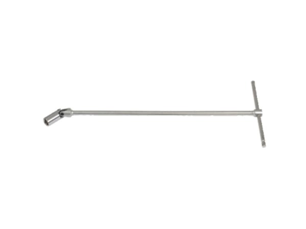 KS Tools 517.1110, Hylsnyckel, 1 styck, Krom, T-formad, Kromvanadinstål, 20 cm