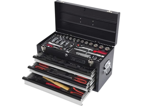 KS Tools 918.0100, Kromivanadiini-teräs, 19,5 kg, 99 työkalua