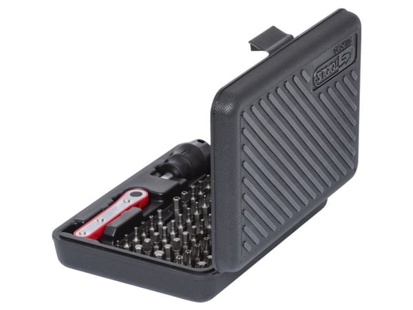 KS Tools 911.2080, 99 stykker, Nickel, DIN 3126, ISO 1173 - C 6,3, 25 mm, 750 g, 25,4 / 4 mm (1 / 4")