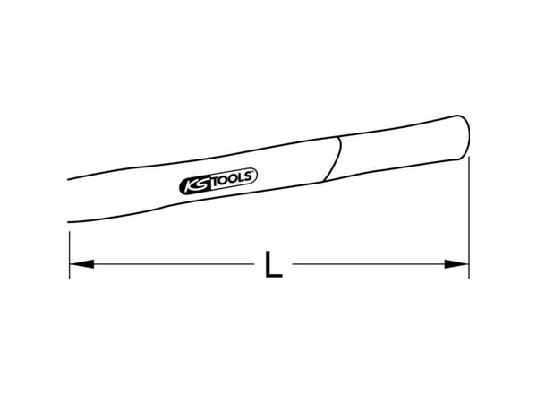 KS Tools 142.1520, 110 g, 310 mm