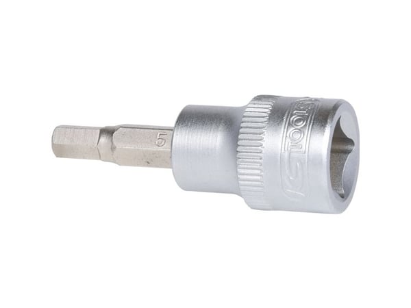 KS Tools 911.3865, Stikkontakt, 3/8", Metrisk, 1 hoder, Kromvanadiumstål, 5 mm