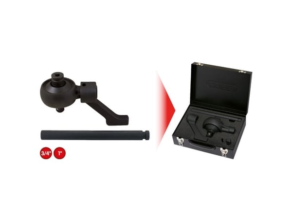 KS Tools 516.3705, Musta, 3/4", 4400 kpl, 39,5 cm, 110 mm