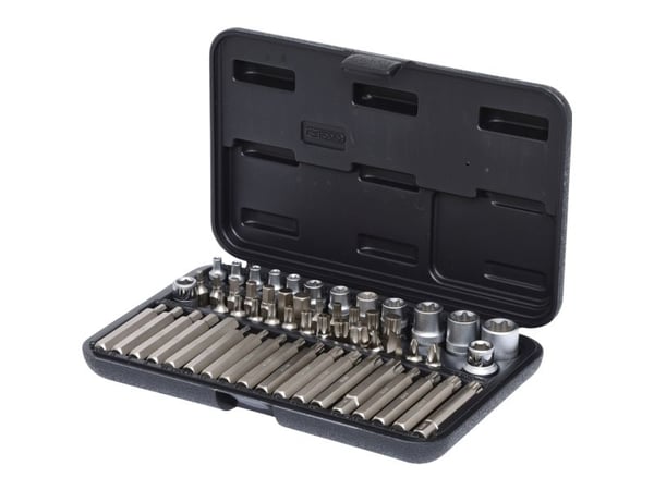 KS Tools 911.4305, Pistorasiasarja, 57 pää(t), Terästä, 2 kg